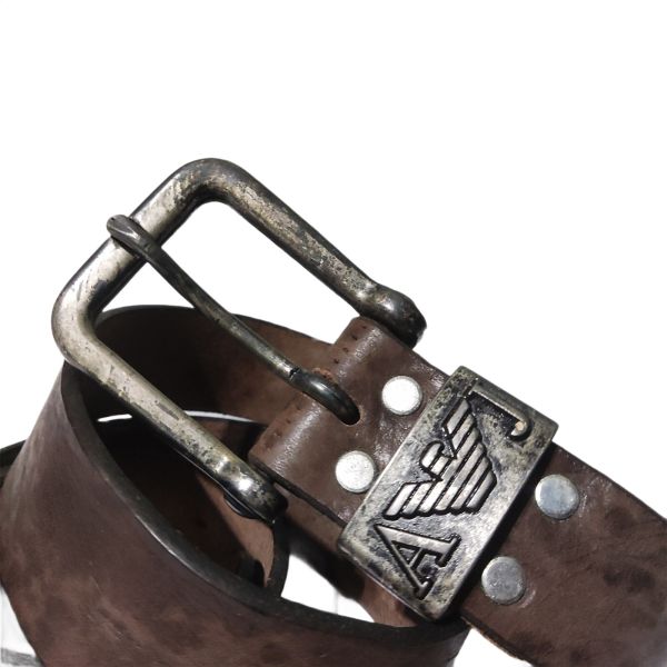 Armani Jeans Men's Leather Belt