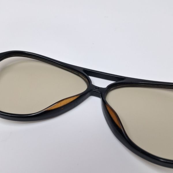 Persol Black Acetate Double-Bridge Sunglasses