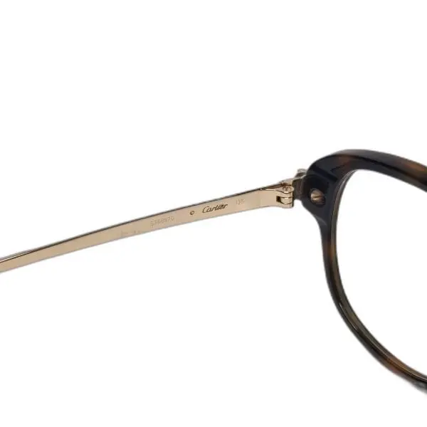 Cartier Panthère Tortoiseshell Cat-Eye Eyeglasses