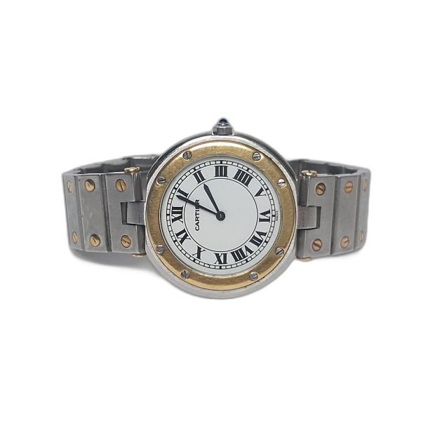 Cartier Santos Ronde Two-Tone Watch