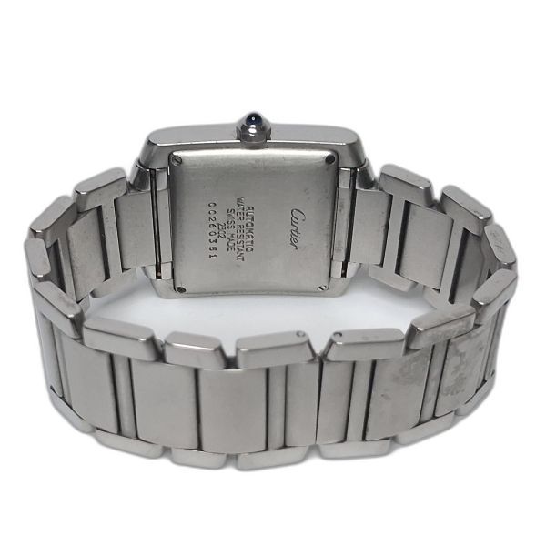 Cartier Tank Française Stainless Steel Watch