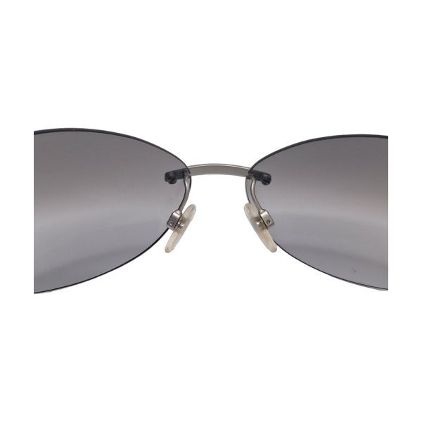 Chanel 4049-B Rimless Crystal CC Sunglasses