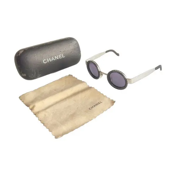 Chanel Camera 1990's Sunglasses