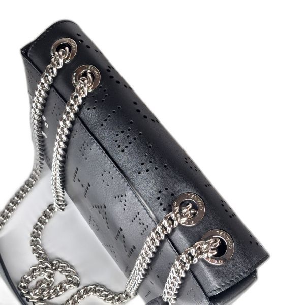 Chanel Perforated Leather Flap Bag