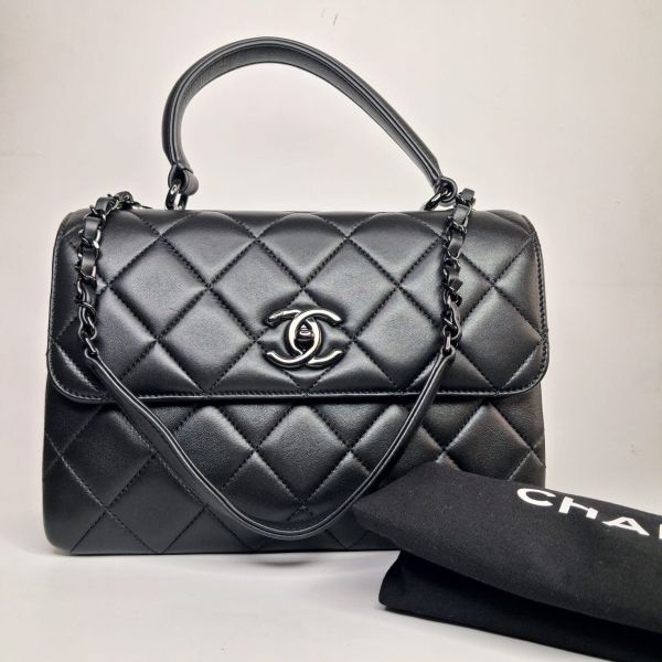 Chanel Trendy CC Flap Bag Ruthenium