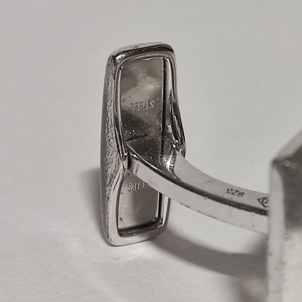 Dunhill MOP Sterling Silver Cufflink