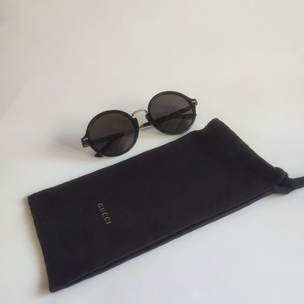 Gucci Acetate Round Frame Sunglasses GG1156/S