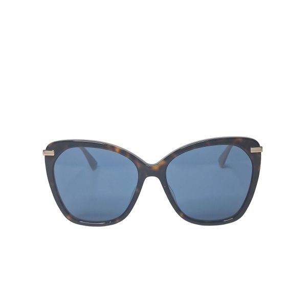Gucci GG0510S Tortoiseshell Blue-Lens Sunglasses