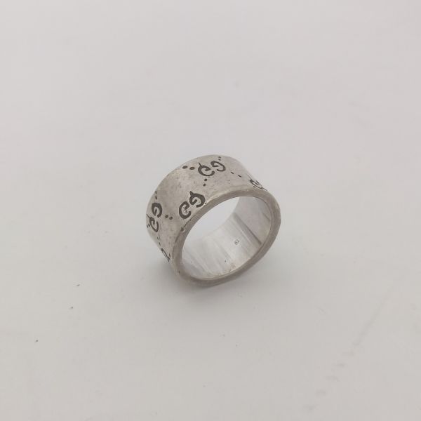 Gucci Ghost Sterling Silver Ring