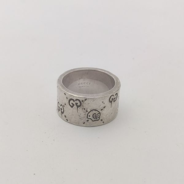 Gucci Ghost Sterling Silver Ring