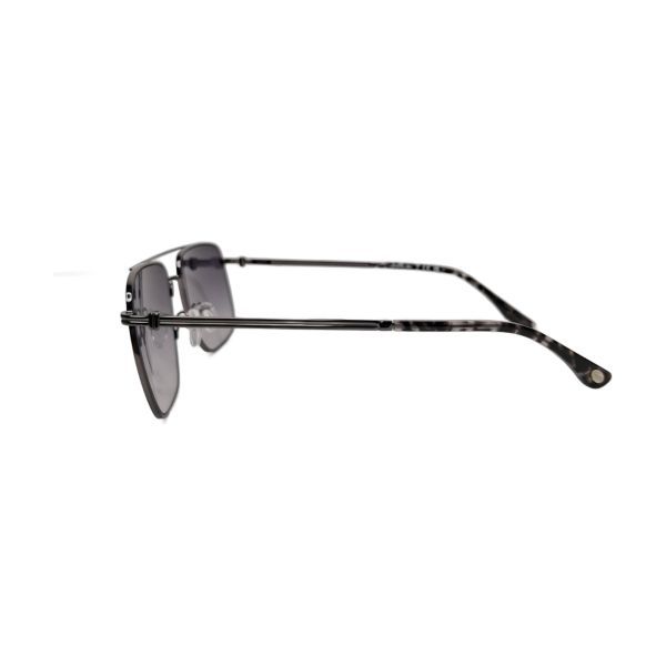 Lacoste Gunmetal Navigator Mirrored Sunglasses