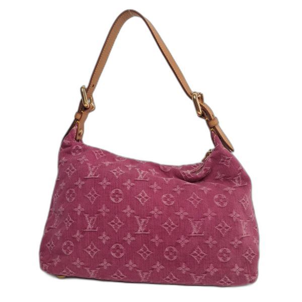 Louis Vuitton Pink Monogram Denim Baggy Bag