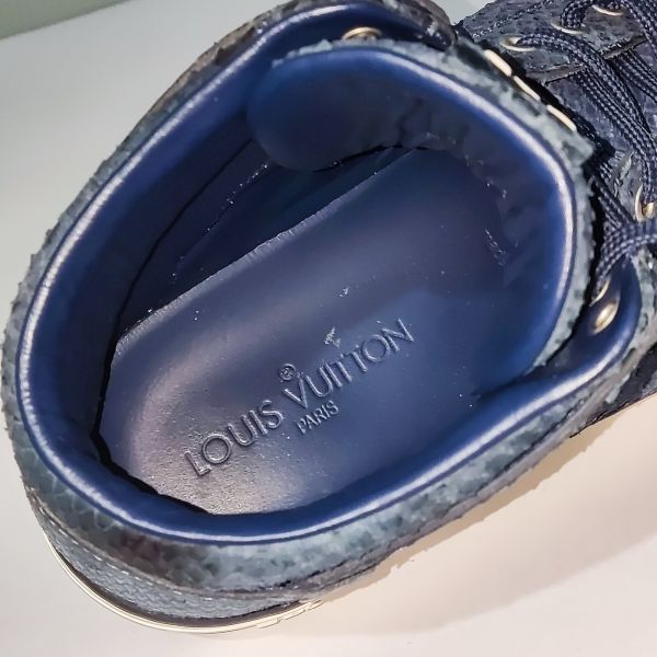 Louis Vuitton Python High Top Sneakers
