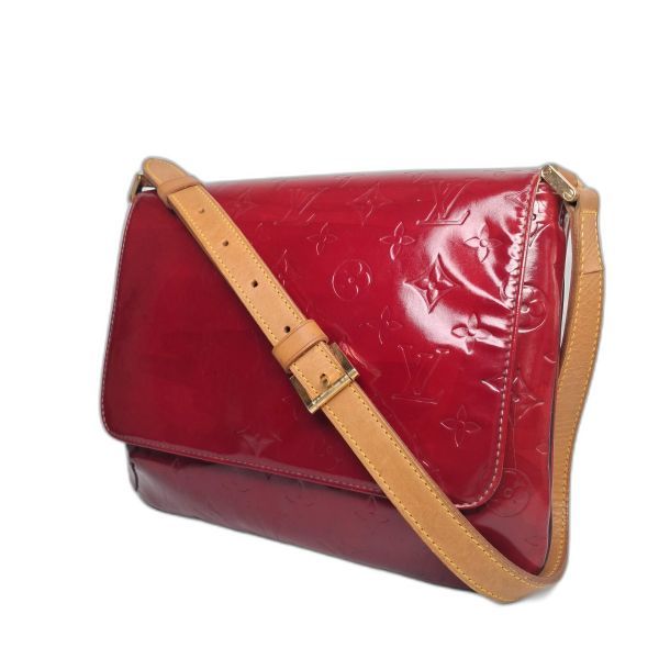 Louis Vuitton Vernis Red Patent Messenger Bag