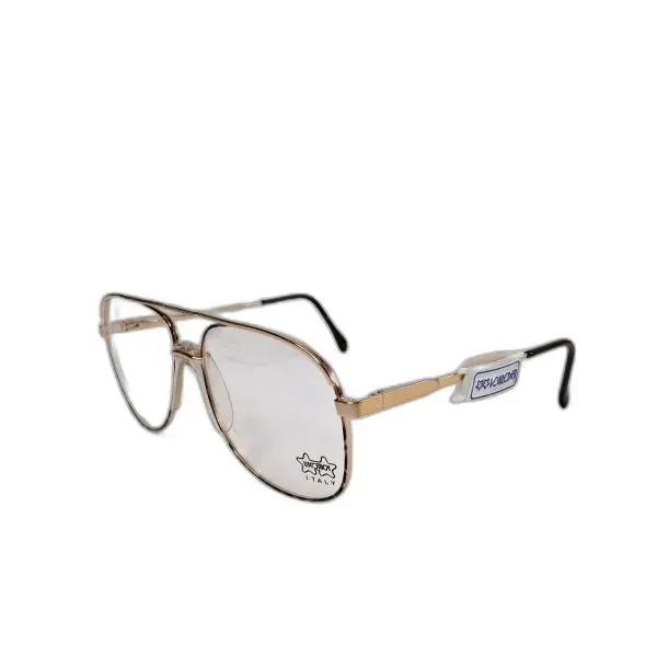 Luxottica 1026 Vintage Gold Aviator Eyeglasses