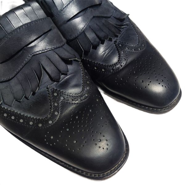 Manolo Blahnik Agasious Kiltie Loafers