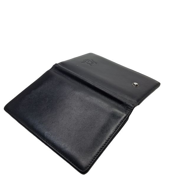 Montblanc Black Leather Bifold Wallet
