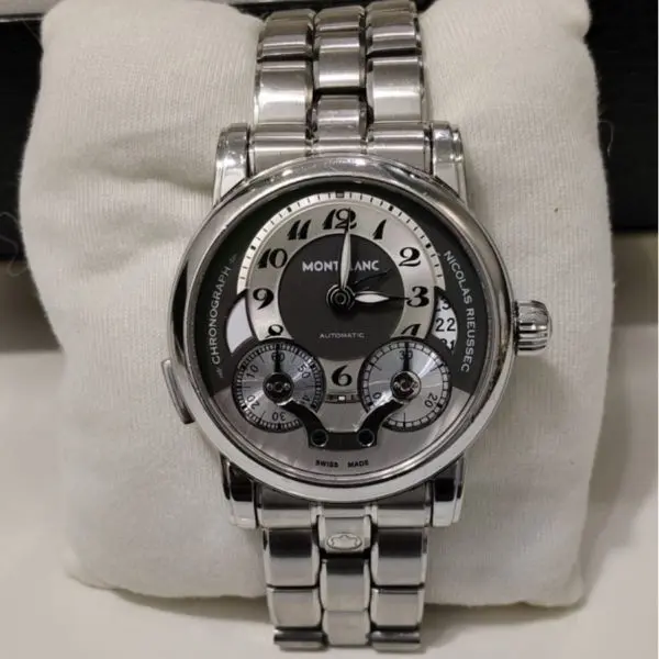 Montblanc Nicolas Rieussec Chronograph 43mm Anthracite Dial 102336