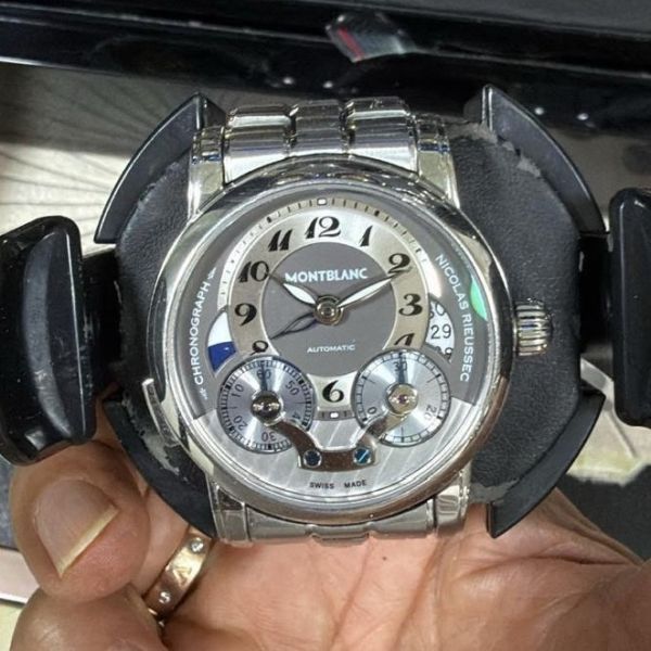 Montblanc Nicolas Rieussec Chronograph 43mm Anthracite Dial 102336