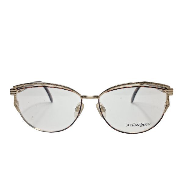 Saint Laurent 4050 Gold-Tone Eyeglasses