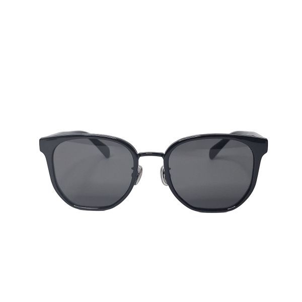 Salvatore Ferragamo SF2056SLBK Black Rounded Gancini Sunglasses