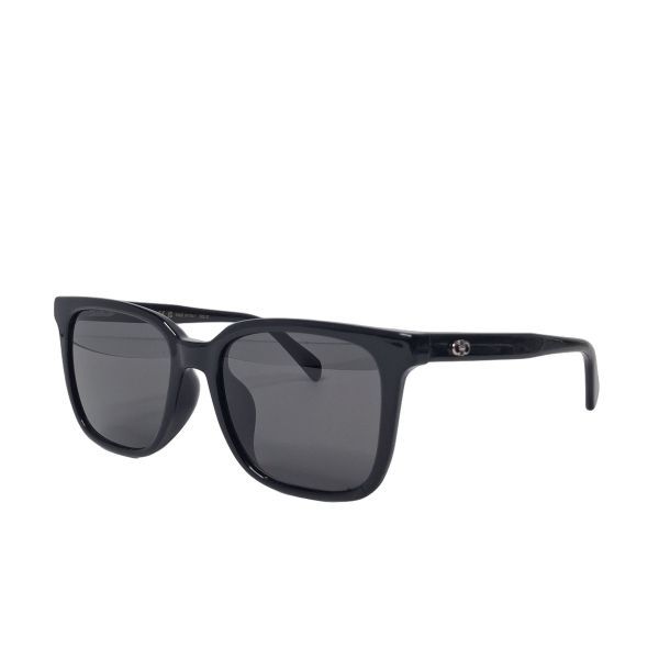 Salvatore Ferragamo SF2057SLBK Black Square Gancini Sunglasses