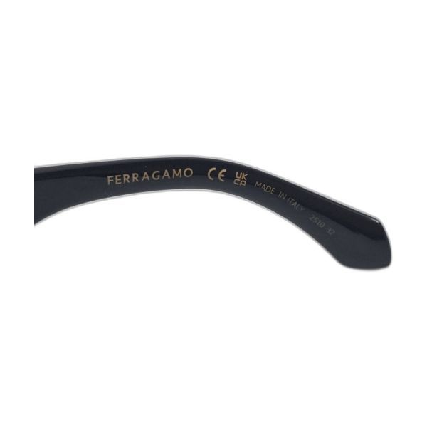 Salvatore Ferragamo SF2095SLBK Cat-Eye Gancini Sunglasses