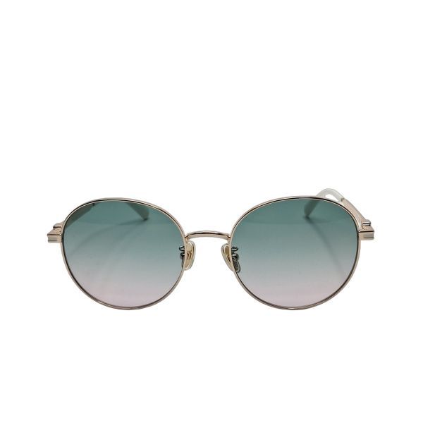 Salvatore Ferragamo SF321SLBK Rose Gold Round Sunglasses