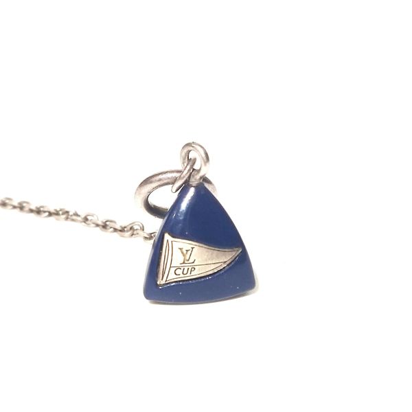 Louis Vuitton Limited Edition Sterling Silver Lariat And 2007 Cup Necklace