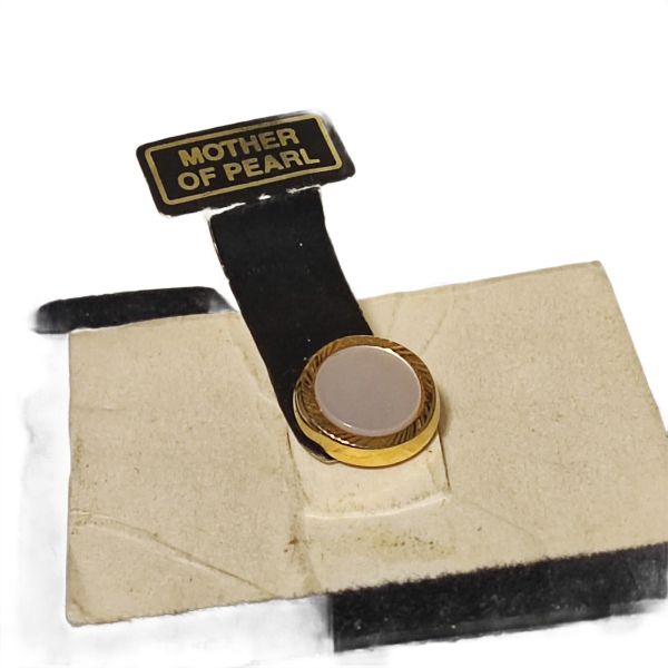 Yves Saint Laurent MOP Brooch Pin