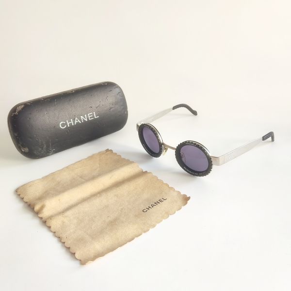 Chanel Camera 1990's Sunglasses
