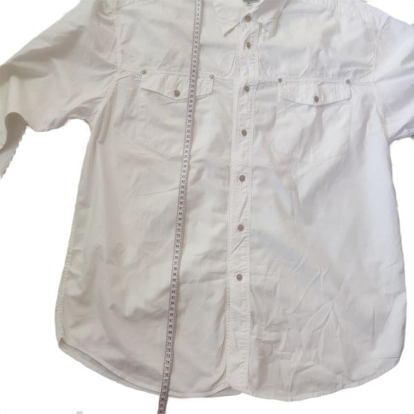 Versace Jeans Couture White Cotton XXL Long Sleeve Shirt