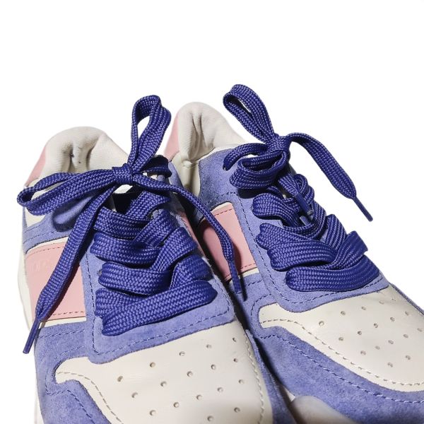 Tod's Color-block suede and leather sneakers