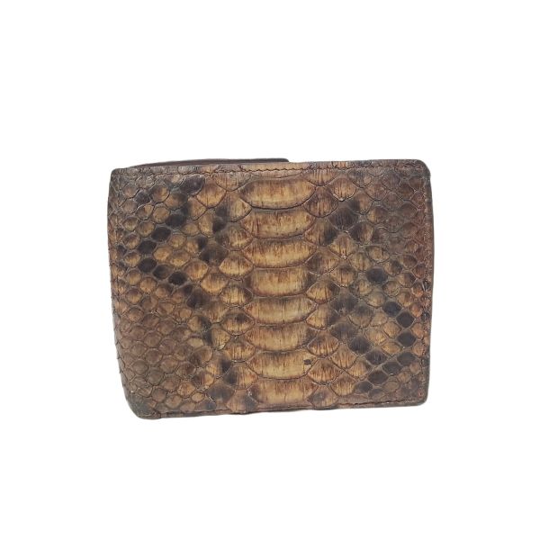 Versace Python Leather Mens Wallet