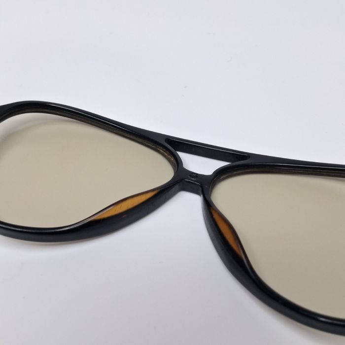 Persol Black Acetate Double-Bridge Sunglasses