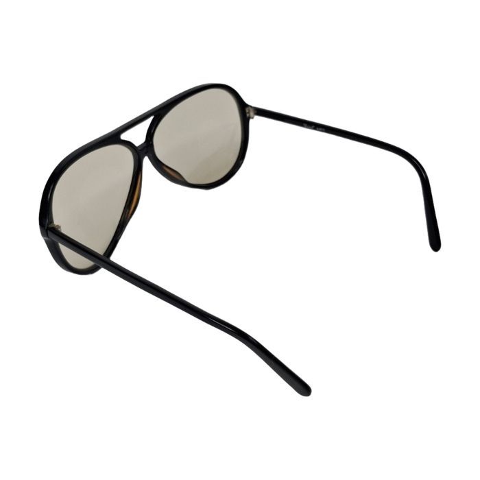 Persol Black Acetate Double-Bridge Sunglasses