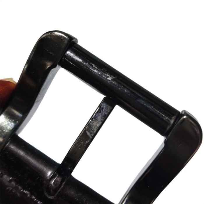Burberry Canvas Patent Leather Belt