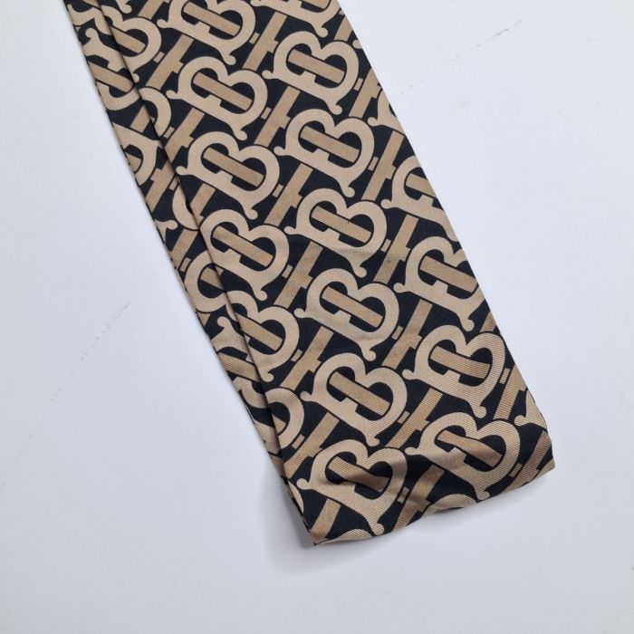 Burberry Icon Stripe Silk Skinny Scarf
