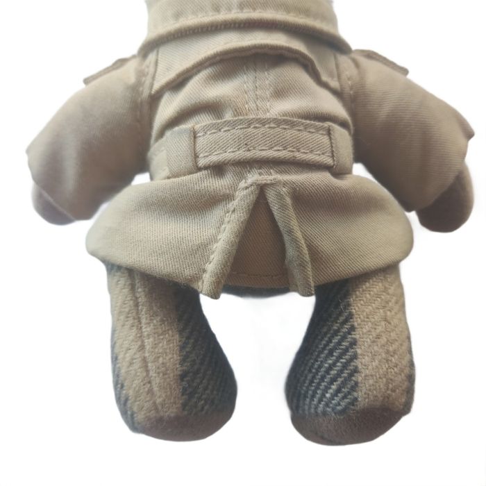 Burberry Thomas Bear In Trench Coat Beige Cashmere Bag Charm