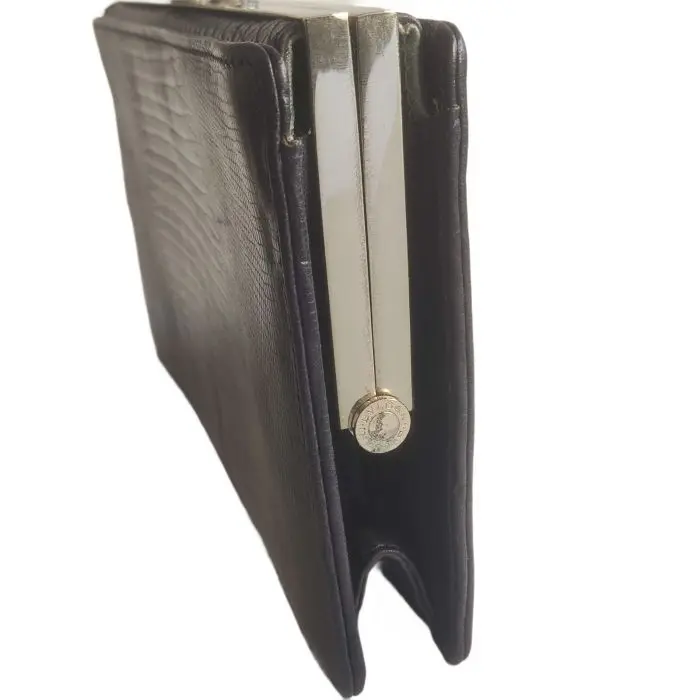 Bvlgari Python Leather Clutch 
