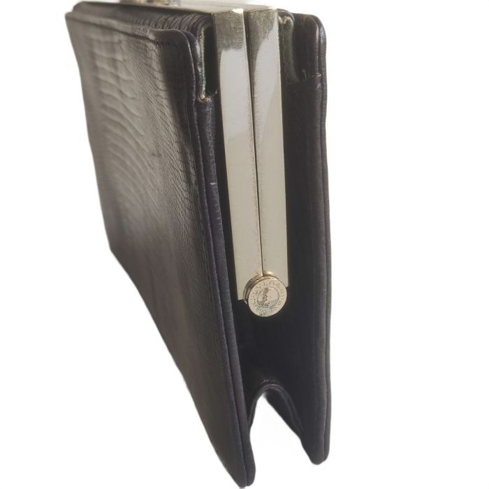 Bvlgari Python Leather Clutch 