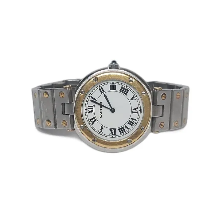 Cartier Santos Ronde Two-Tone Watch