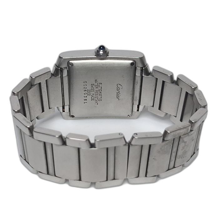 Cartier Tank Française Stainless Steel Watch
