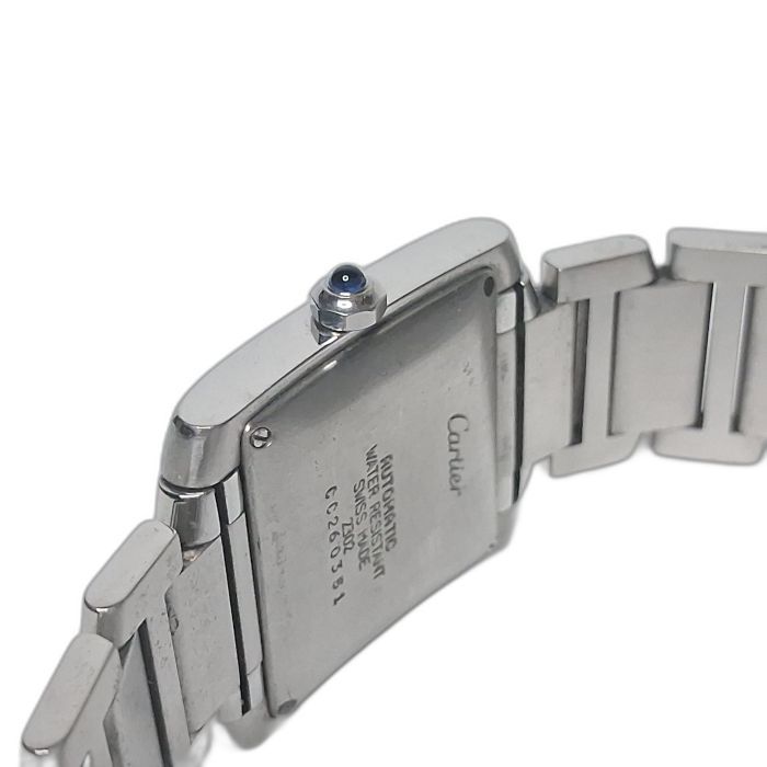 Cartier Tank Française Stainless Steel Watch