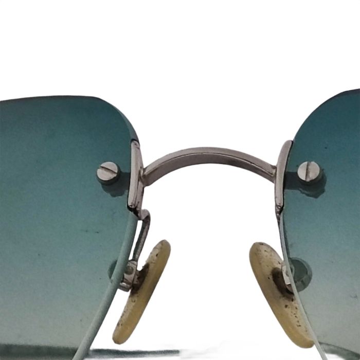 Chanel 4017-d Crystal CC Rimless Sunglasses