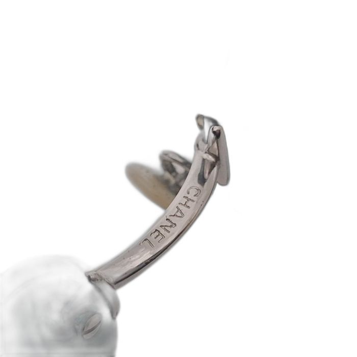 Chanel 4017-D Crystal CC Rimless Sunglasses