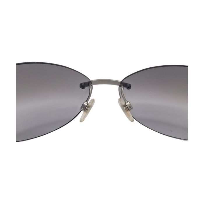 Chanel 4049-B Rimless Crystal CC Sunglasses
