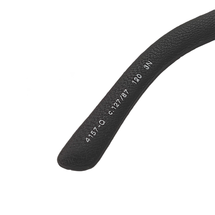 Chanel Quilted Leather Temple 4157-Q Shield Sunglasses