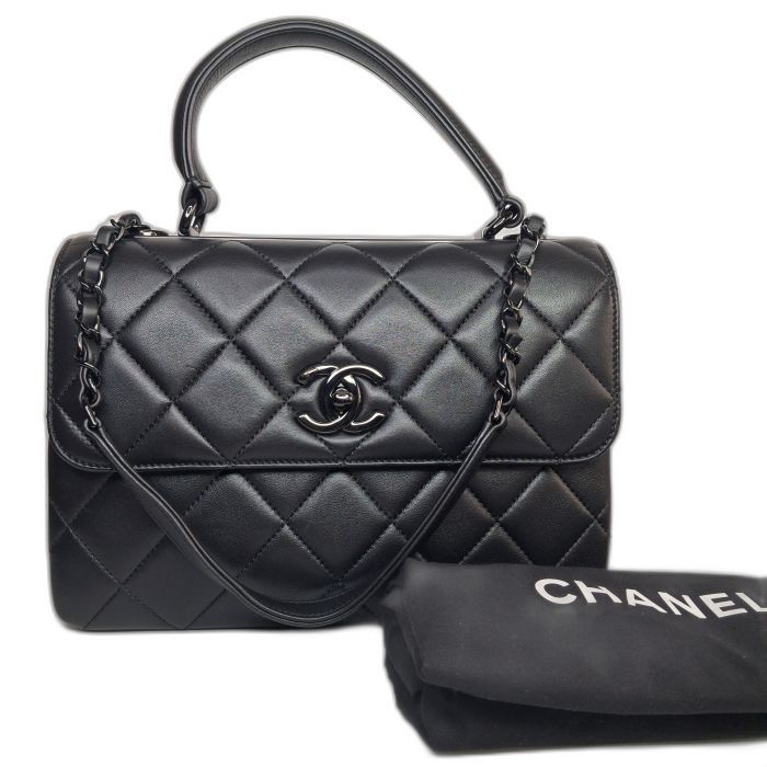 Chanel Trendy CC Flap Bag Ruthenium