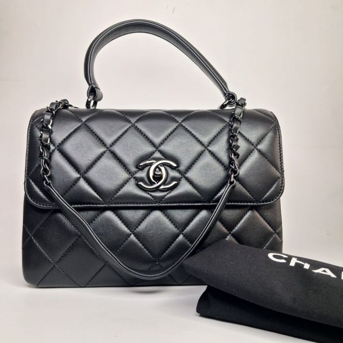 Chanel Trendy CC Flap Bag Ruthenium